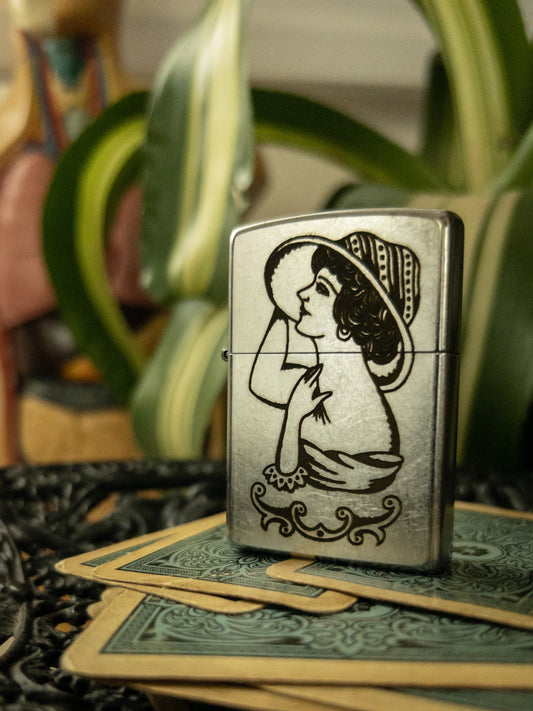 An Olde Flame - Zippo Lighter (Chrome)