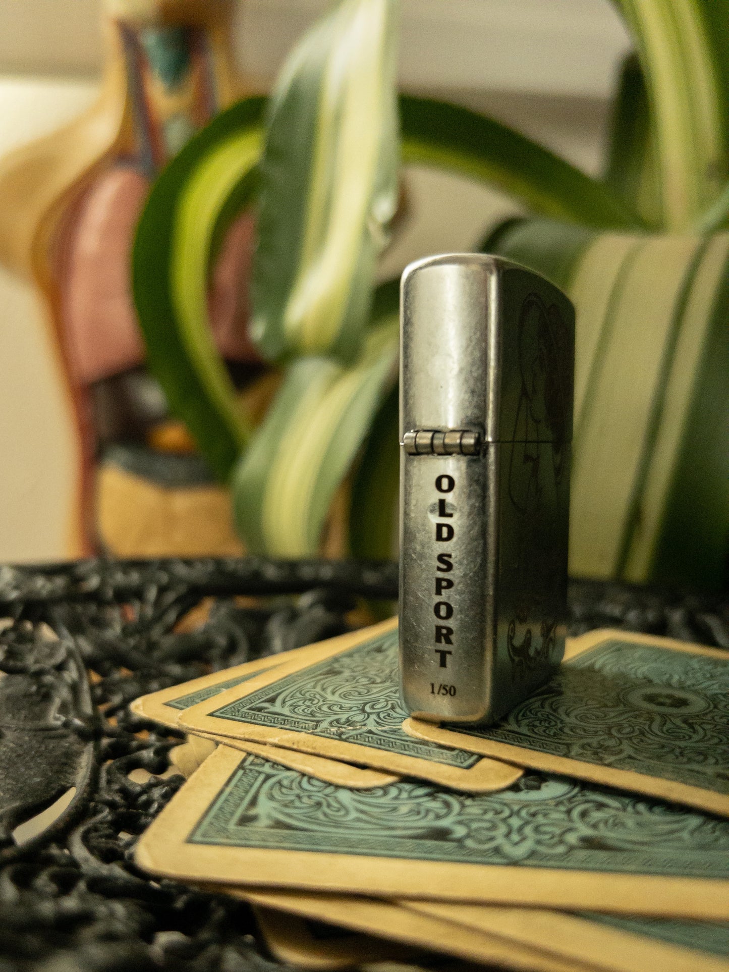 An Olde Flame - Zippo Lighter (Chrome)