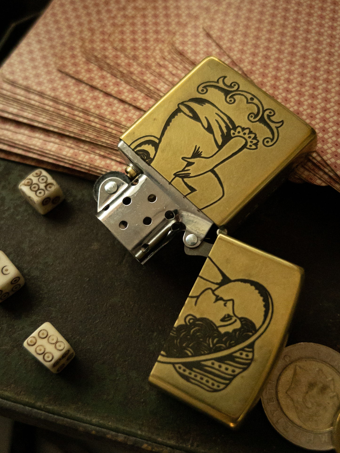 An Olde Flame - Zippo Lighter (Brass)