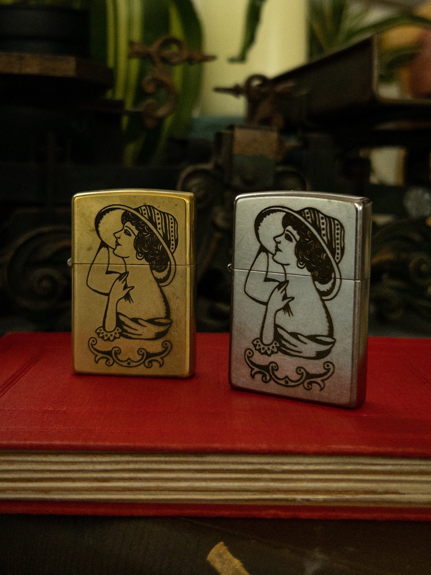 An Olde Flame - Zippo Lighter (Chrome)