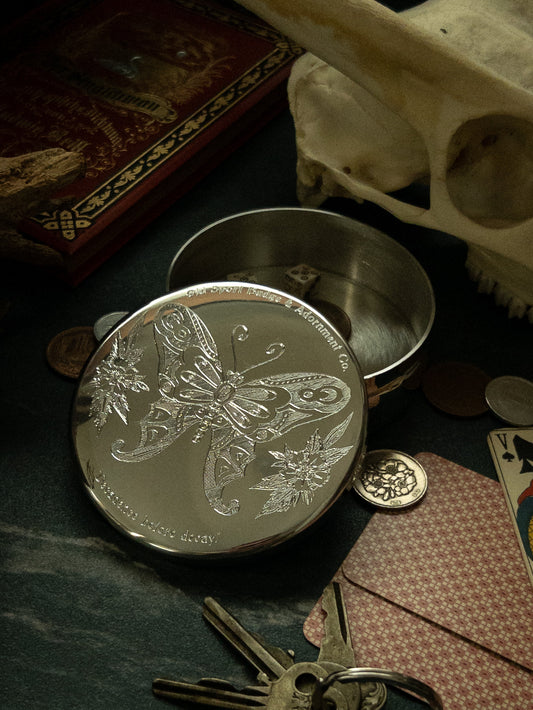 Chrysalis - Pewter Stash Box