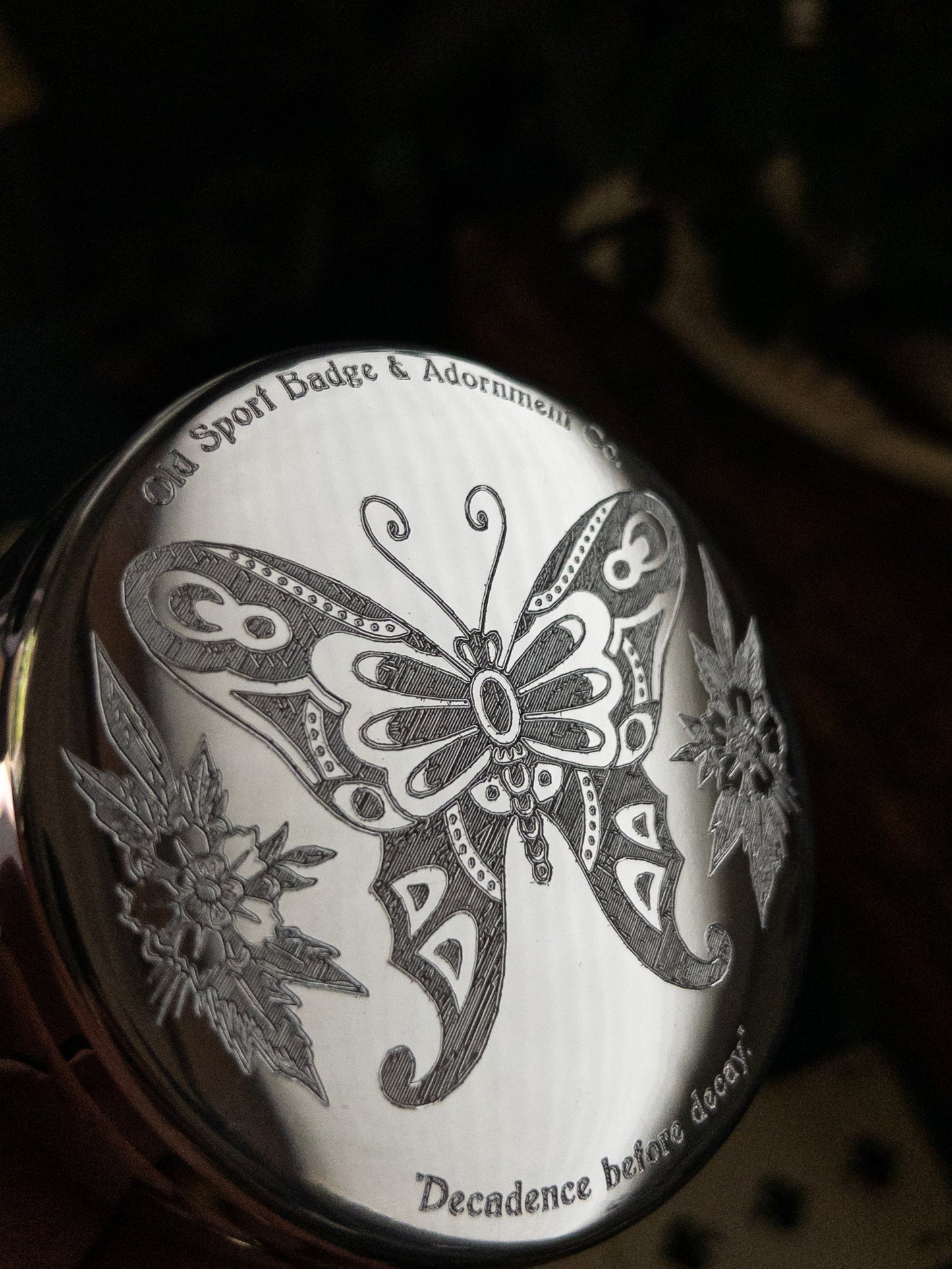Chrysalis - Pewter Stash Box