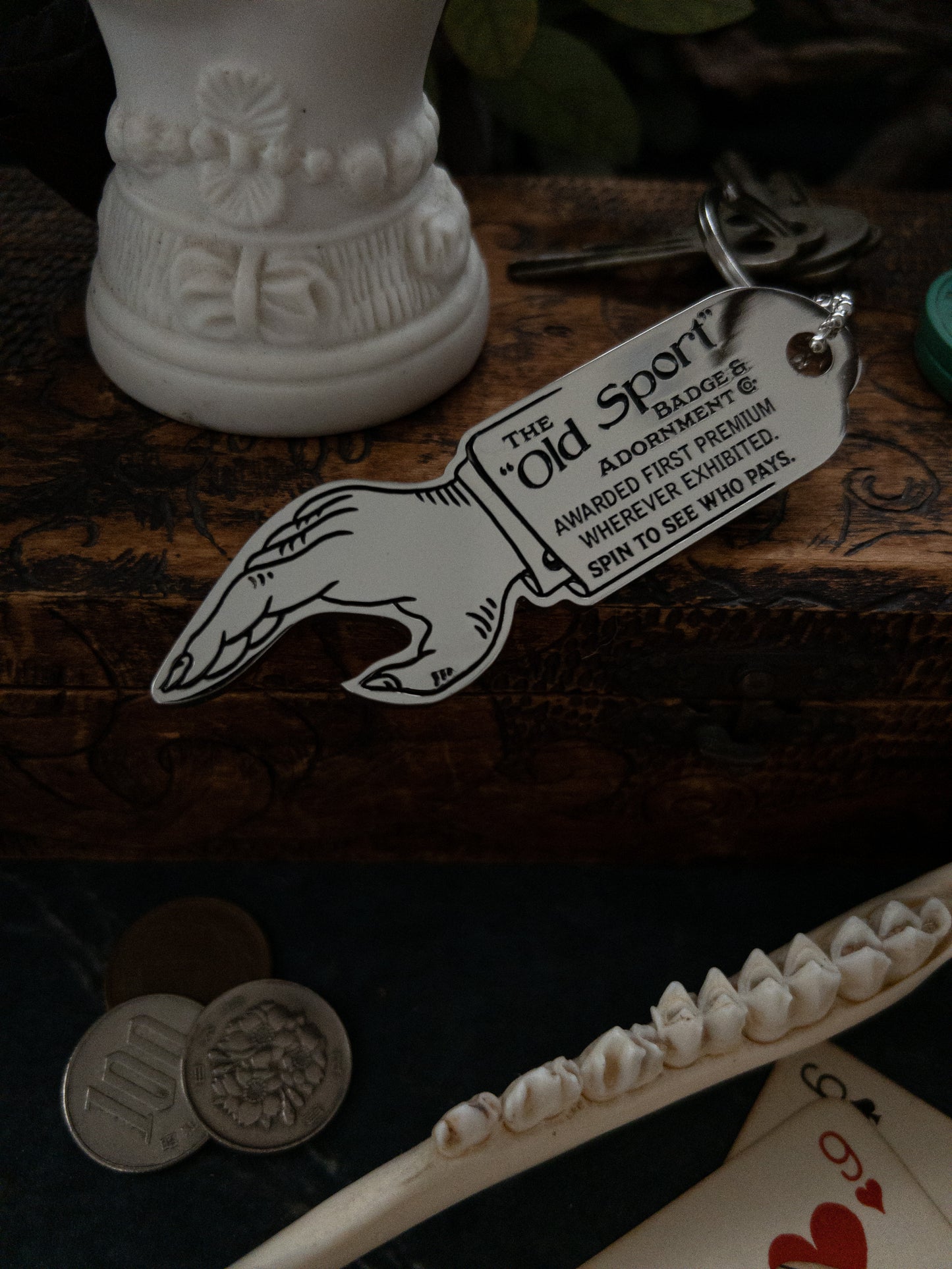 Spin a Round - Keychain