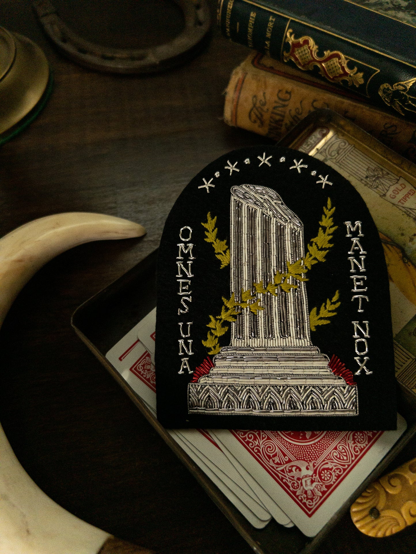 Omnes Una Manet Nox - Bullion Patch