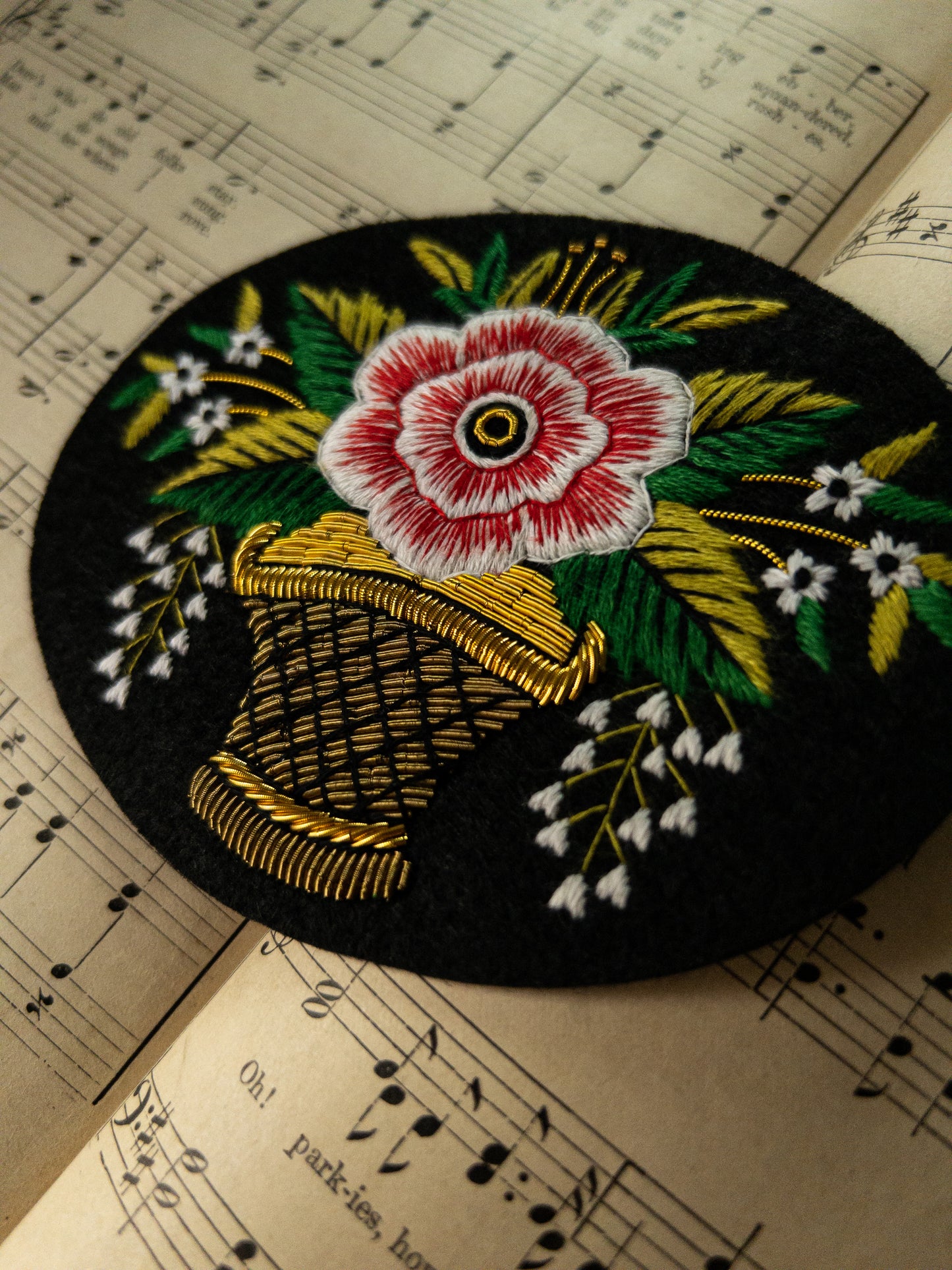 Mourning Basket - Bullion Patch